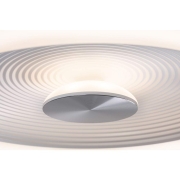 LED Deckenleuchte Volea Weiß/Silber 470lm / 1650lm 3,5 / 1x13W IP44 3000K dimmbar