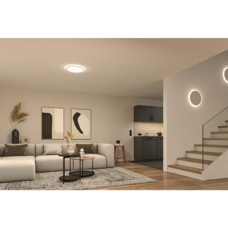 Paulmann LED Panel Atria Shine   rund 400mm  323W 3680lm / 280lm 3000K Weiß