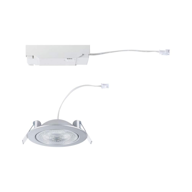 Paulmann LED Einbauleuchte White Select Aumus Chrom matt Einzelspot 5W 700lm 3-Step-Dim 2700 - 6500K rund schwenkbar White-Select 230V