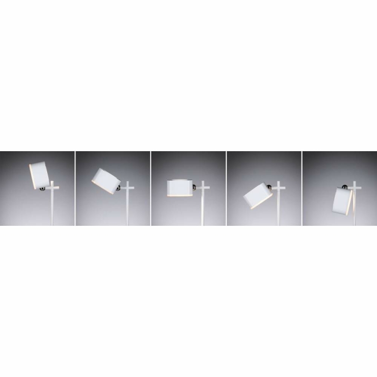 Paulmann Mobile Tischleuchte Varia White Switch 250lm / 60lm 1,6 / 1x0,4W Weiß