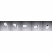 Mobile Tischleuchte Varia White Switch 250lm / 60lm 1,6 / 1x0,4W Weiß
