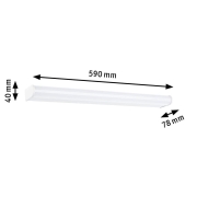 Selection Bathroom LED Wandleuchte Arneb  IP44  3000K 1000lm 230V 12,5W  Weiß