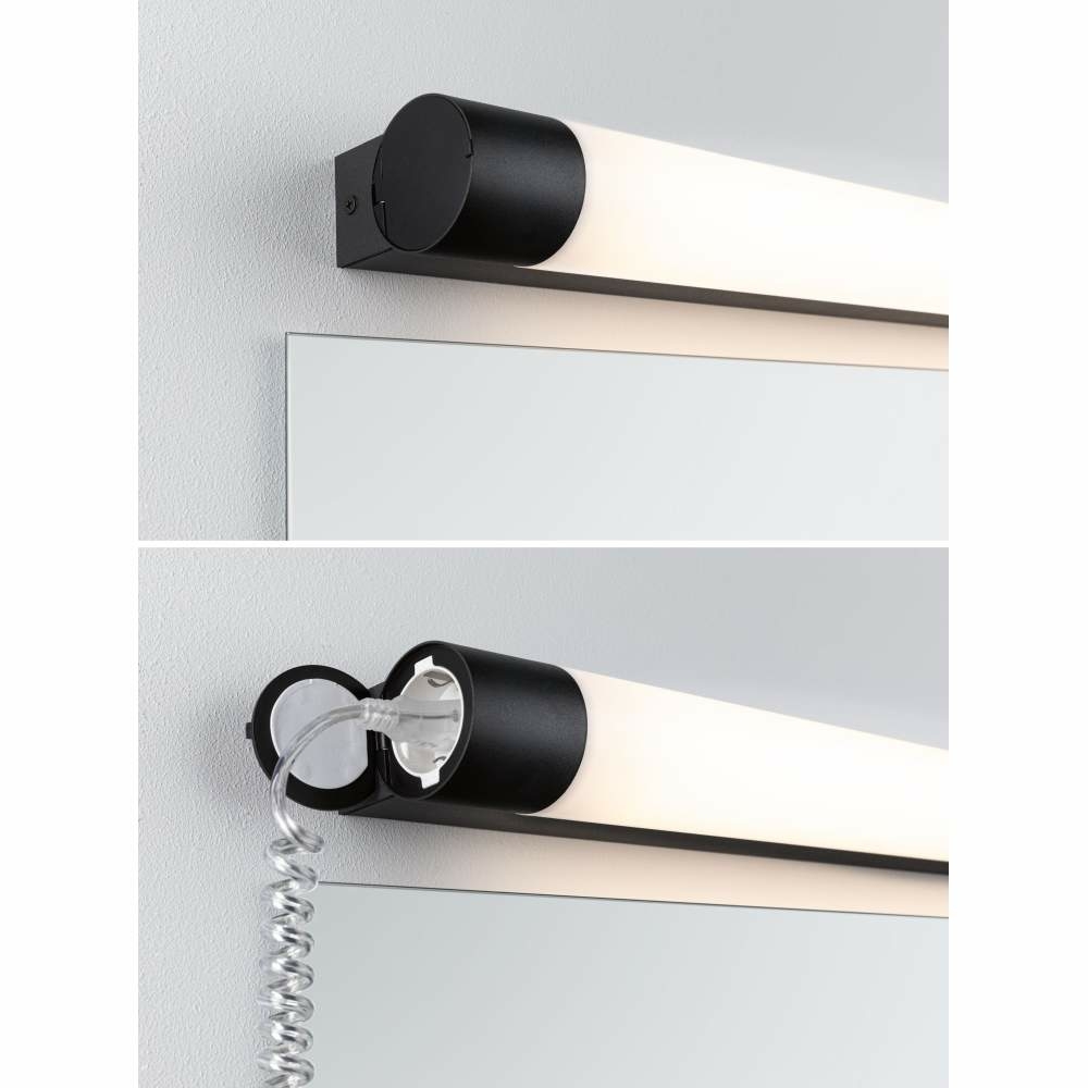 Paulmann Masua LED Cosmetische Spiegel Met 3x Vergroting - IP44 Badkamerspiegel Chroom