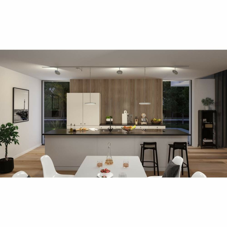 Paulmann URail Kabeleinspeisung Zigbee 1m Chrom matt max. 100W