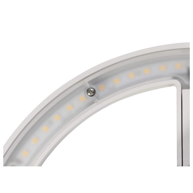SLV LED Wandleuchte Q-RING weiß matt mit Sensor 10W 3000K IP54