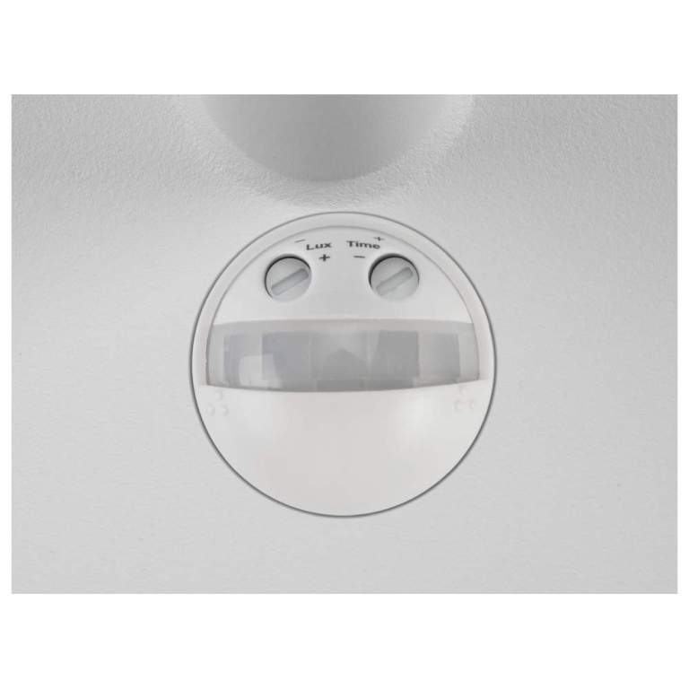 SLV LED Wandleuchte Q-RING weiß matt mit Sensor 10W 3000K IP54