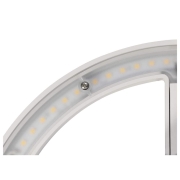 LED Wandleuchte Q-RING weiß matt 10W 3000K IP65 dimmbar