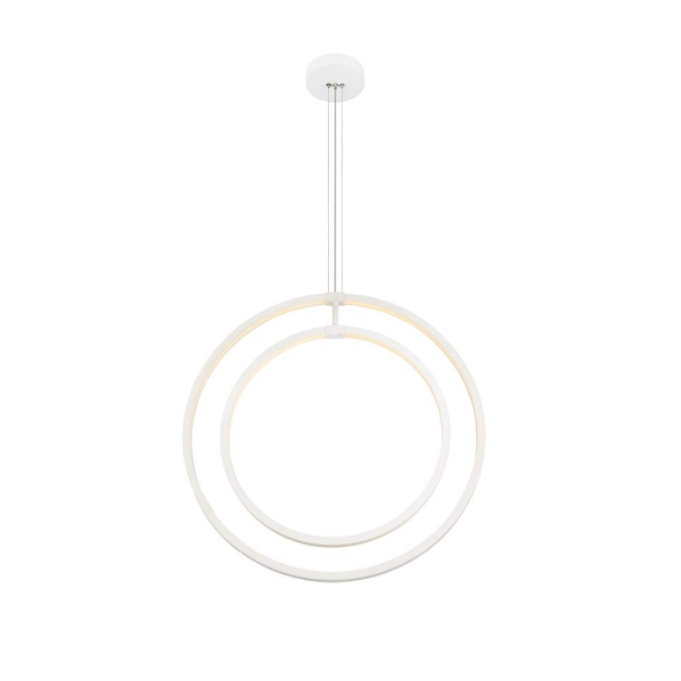 SLV LED Pendelleuchte One Vertical in weiß matt mit CCT-Switch 40W dimmbar