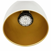 PARA CONE 14, 3 Phasen System Leuchte, GU10, weiß/gold