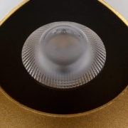 Outdoor-Wandleuchte MODELA weiß/gold up/down 2700K PHASE dimmbar IP65
