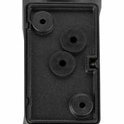 Outdoor-Wandleuchte MODELA schwarz/gold up/down 2700K PHASE dimmbar IP65