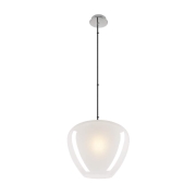 PANTILO CONVEX 40, Pendelleuchte, 150cm, E27, max. 40W, weiß