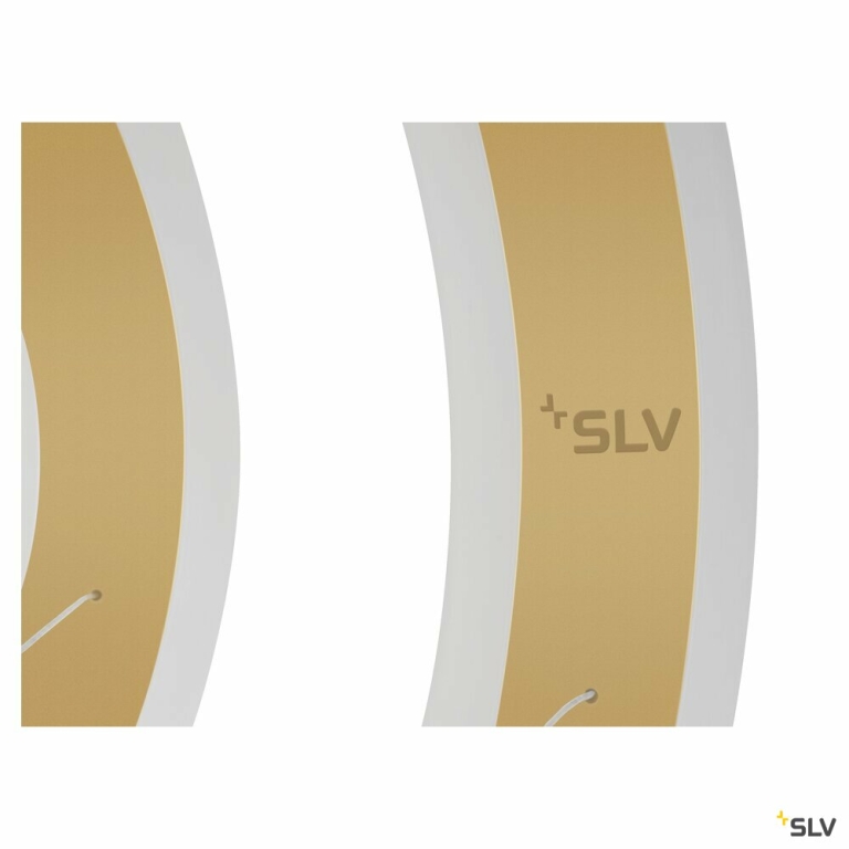 SLV ONE FLAT, Pendelleuchte, triple, 300 cm, 2700/3000 K, DALI 2, Touch, messing