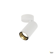KAMI, Wand- und Deckenaufbauleuchte, 1x max. 10 W, GU10, weiß/schwarz