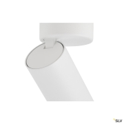 KAMI, Wand- und Deckenaufbauleuchte, 1x max. 10 W, GU10, weiß/schwarz