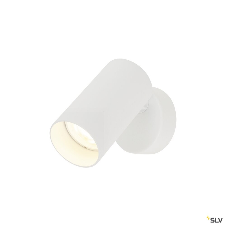 SLV KAMI, Wand- und Deckenaufbauleuchte, 1x max. 10 W, GU10, weiß