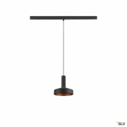 LALU®, Pendelleuchte, 48V, Led Base, Mix&Match, 150 cm, 8 W, 3000 K, DALI, schwarz