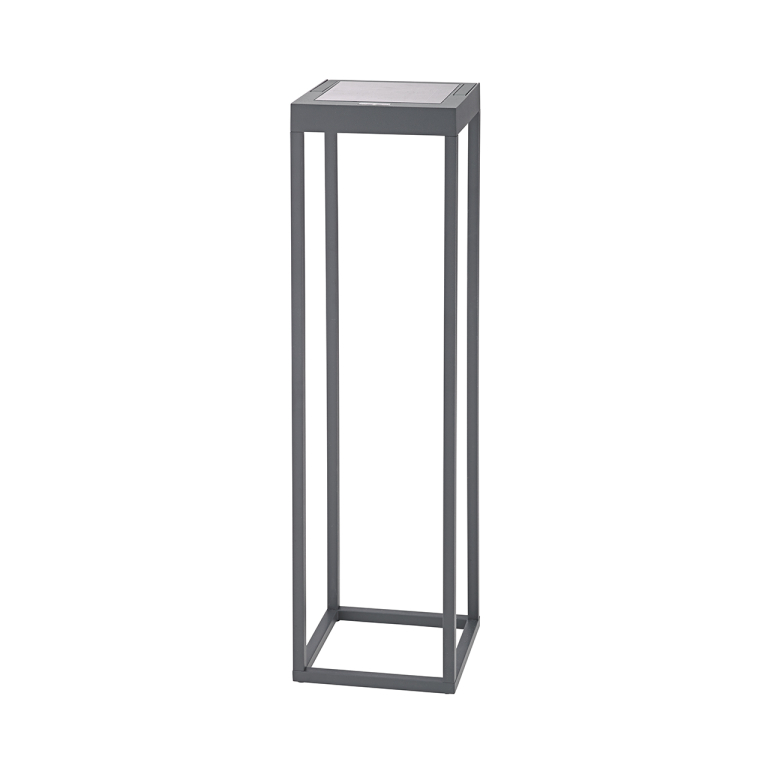 SIGOR Akku-Solarleuchte Numove 525mm graphitgrau