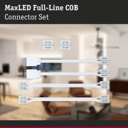 MaxLED Connector Set Full-Line COB Weiß Transparent