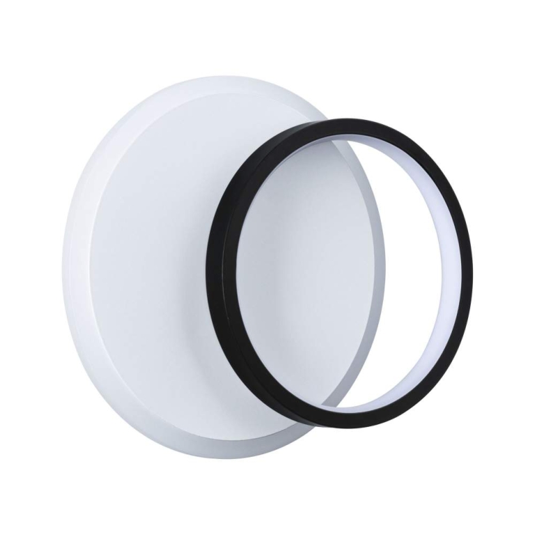 Paulmann LED Wandleuchte 2Form   4000K 860lm / 730lm 230V 7 / 5,5W  Weiß Schwarz