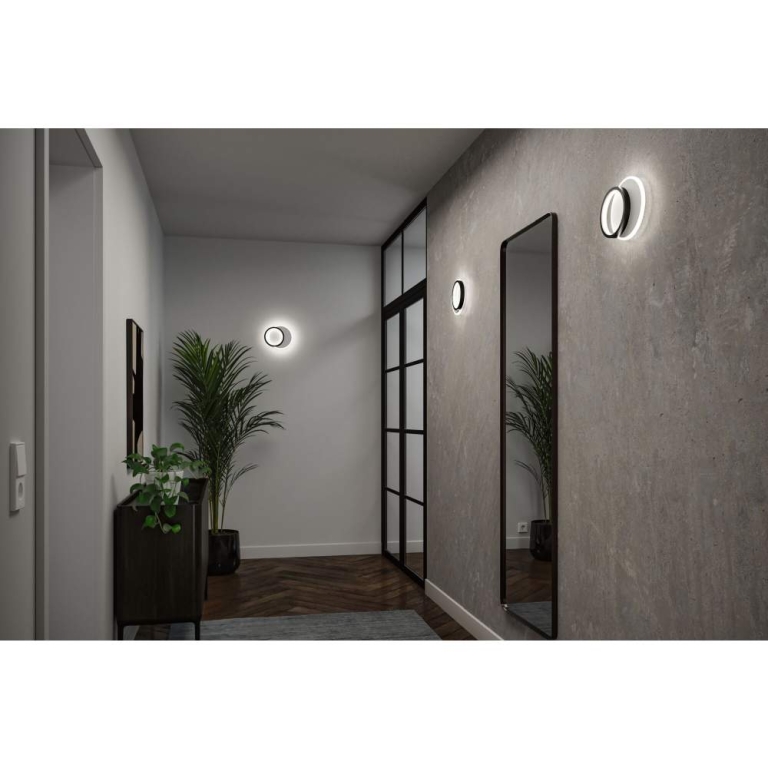 Paulmann LED Wandleuchte 2Form   4000K 860lm / 730lm 230V 7 / 5,5W  Weiß Schwarz