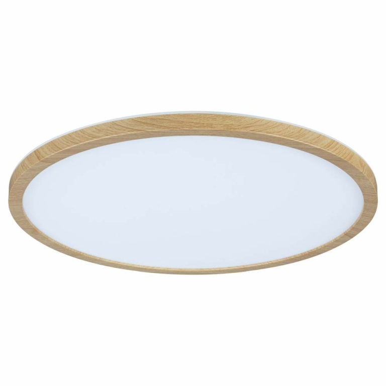 Paulmann LED Panel Atria Shine  IP44 rund 398mm  20,8W 2800lm White Switch Holzoptik Eiche