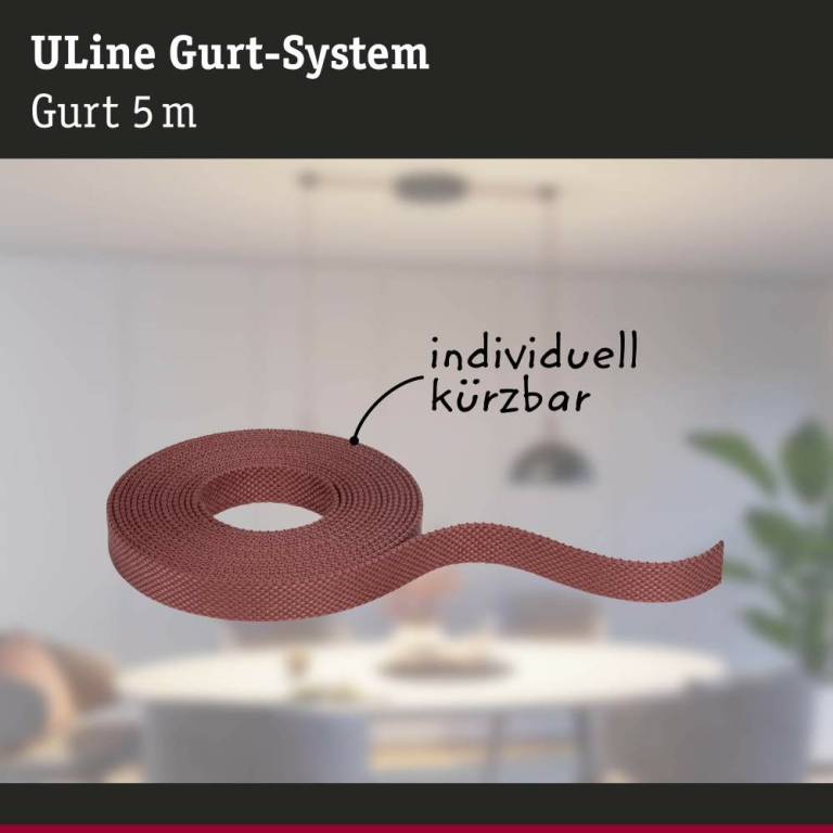 Paulmann ULine Gurt 5m Terracotta