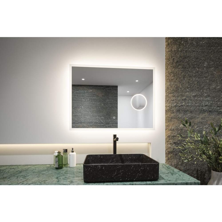 Paulmann LED Leuchtspiegel Mirra  IP44  4000K 750lm / 270lm 230V 20W dimmbar Spiegel