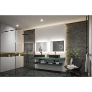 LED Leuchtspiegel Mirra  IP44  4000K 750lm / 270lm 230V 20W dimmbar Spiegel
