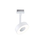 URail LED Schienenspot 3-Step-Dim Circle Einzelspot  210lm 5W 3000K dimmbar 230V Signalweiß