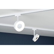 URail LED Schienenspot 3-Step-Dim Circle Einzelspot  210lm 5W 3000K dimmbar 230V Signalweiß