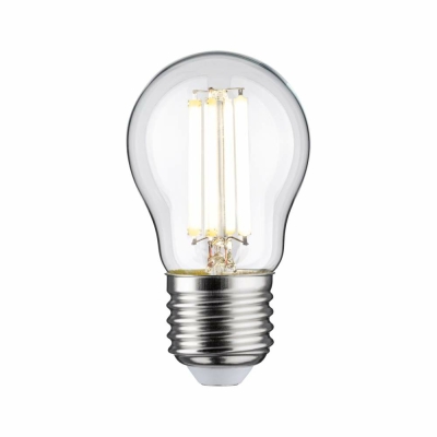 Paulmann Eco-Line Filament 230V LED Tropfen E27 1er-Set  80 mm 840lm 4W 4000K  Klar