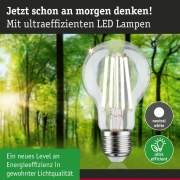 Eco-Line Filament 230V LED Birne E27 Einzelleuchte  840lm 4,5W 4000K dimmbar Klar