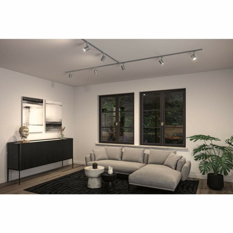 Paulmann Standard 230V LED Reflektor GU10 5er-Set  460lm 4,9W 4000K  Weißaluminium