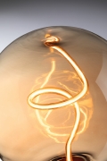 Floating Shine Standard 230V LED Globe E27   250lm 4W 1800K dimmbar Gold