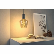 Floating Shine Standard 230V LED Globe E27   250lm 4W 1800K dimmbar Gold