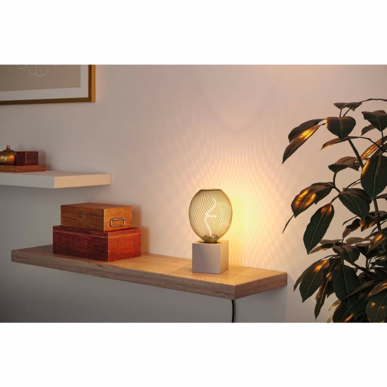 Paulmann Metallic Glow Standard 230V LED Globe E27  180lm 4W 1800K dimmbar Messing