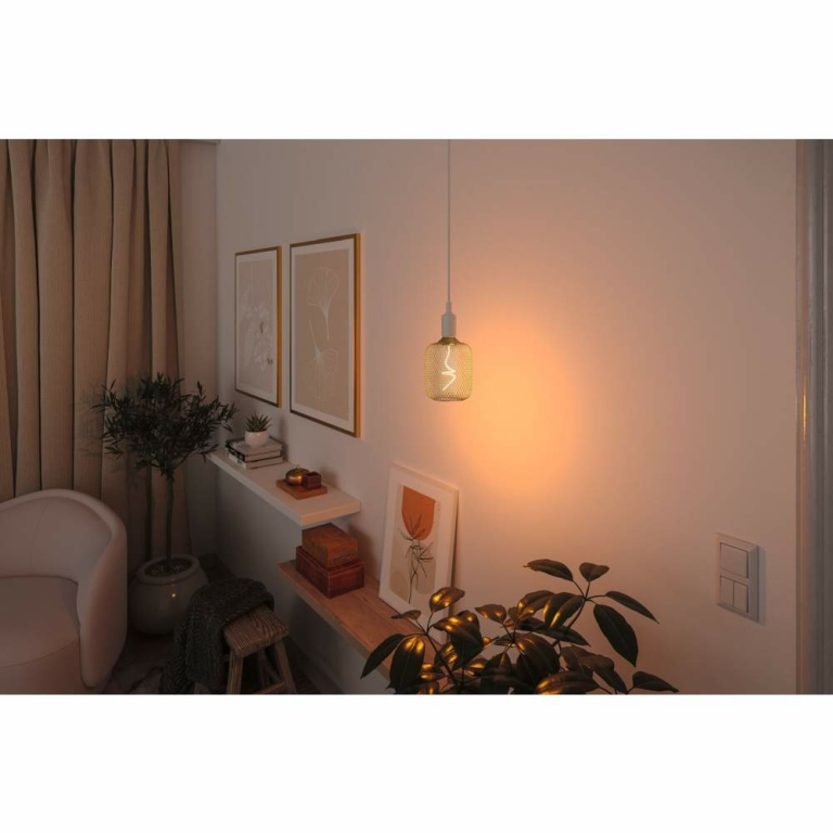 Paulmann Metallic Glow Standard 230V LED Leuchtmittel Zyl E27  180lm 4W 1800K dimmbar Messing
