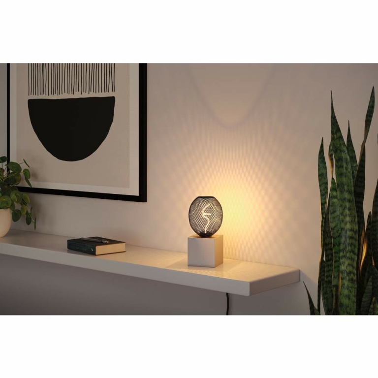 Paulmann Metallic Glow Standard 230V LED Globe E27  160lm 4W 1800K dimmbar Schwarz