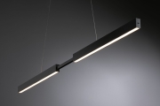 LED Pendelleuchte Aptare Schwarz Touchless Sensor 2700K dimmbar verstellbare Breite & Höhe
