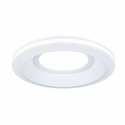 Paulmann LED Einbauleuchte Sormus Einzelleuchte  IP65 rund 100mm  4,8 / 1,5W 560lm / 180lm 230V  3000K Weiß
