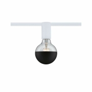 URail Schienenspot Socket  E27  max. 20W  dimmbar 230V Signalweiß