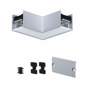 Linion Lichtkanal-Ecke 90 ° 24V 3,5W 3000K Chrom matt