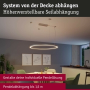Linion Zubehör Seilabhängung Chrom matt 1,5m