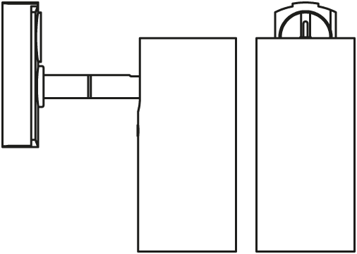 LEDVANCE LEDVANCE Schienensystem Tracklight Spot Cylinder Schwarz GU10