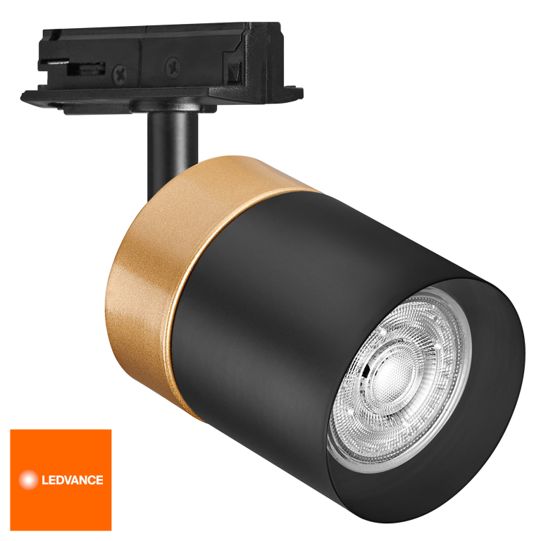 LEDVANCE LEDVANCE Schienensystem Tracklight Spot Cylinder Gold/Schwarz GU10