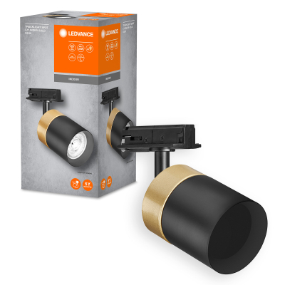 LEDVANCE LEDVANCE Schienensystem Tracklight Spot Cylinder Gold/Schwarz GU10