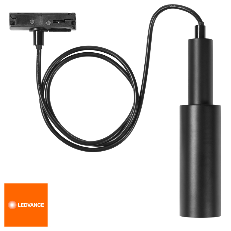 LEDVANCE LEDVANCE Schienensystem Pendelleuchte Cylinder Schwarz GU10