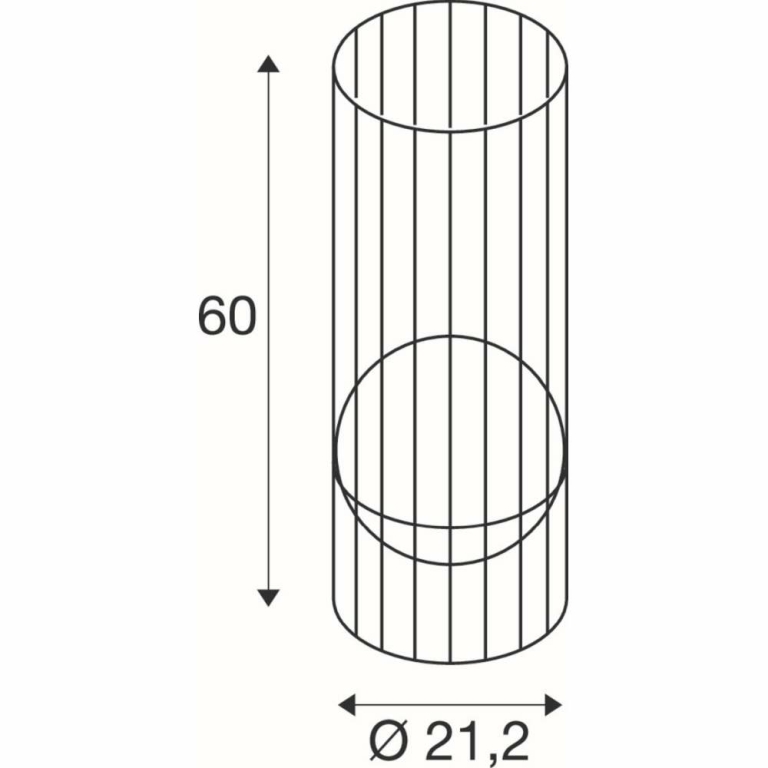 SLV GRID SUN FL 2700K IP65 schwarz