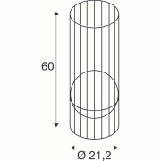 GRID SUN FL 2700K IP65 schwarz